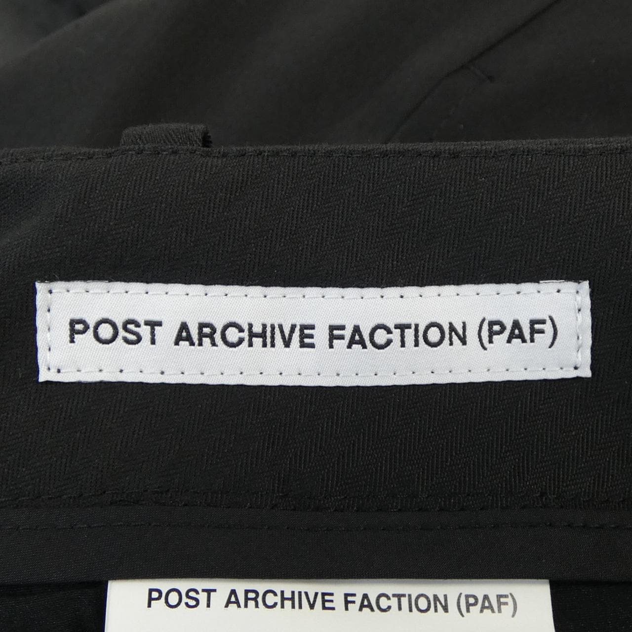 POST ARCHIVE FACTION 25F-201BK パンツ
