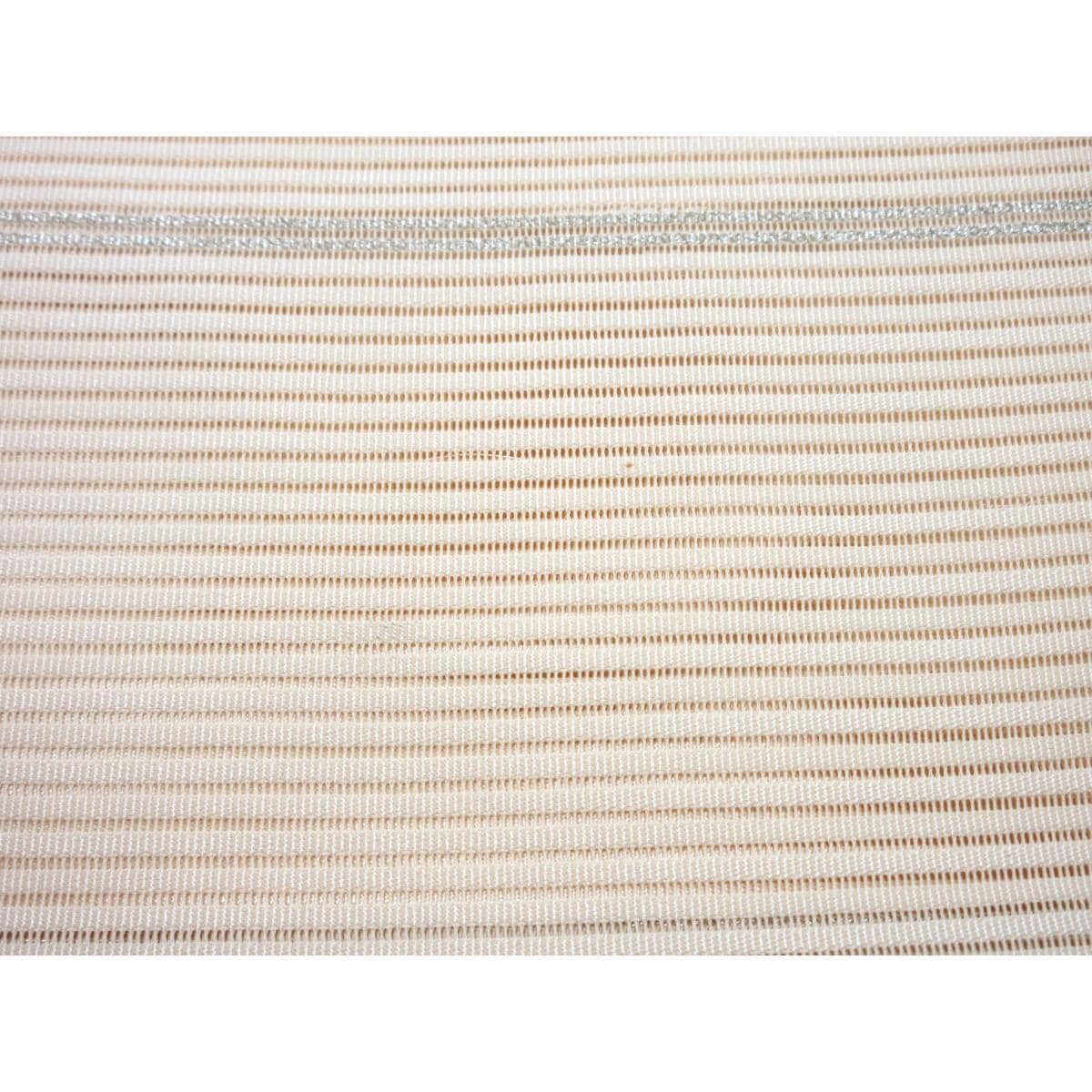 夏袋帯　絽綴織　芯なし仕立