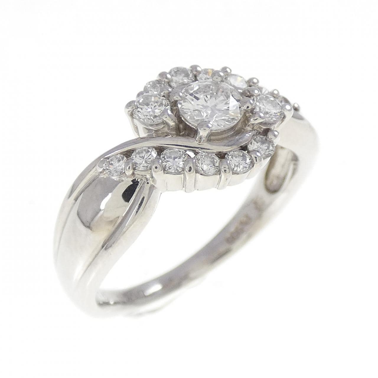 PT900 ダイヤモンド リング 0.24CT