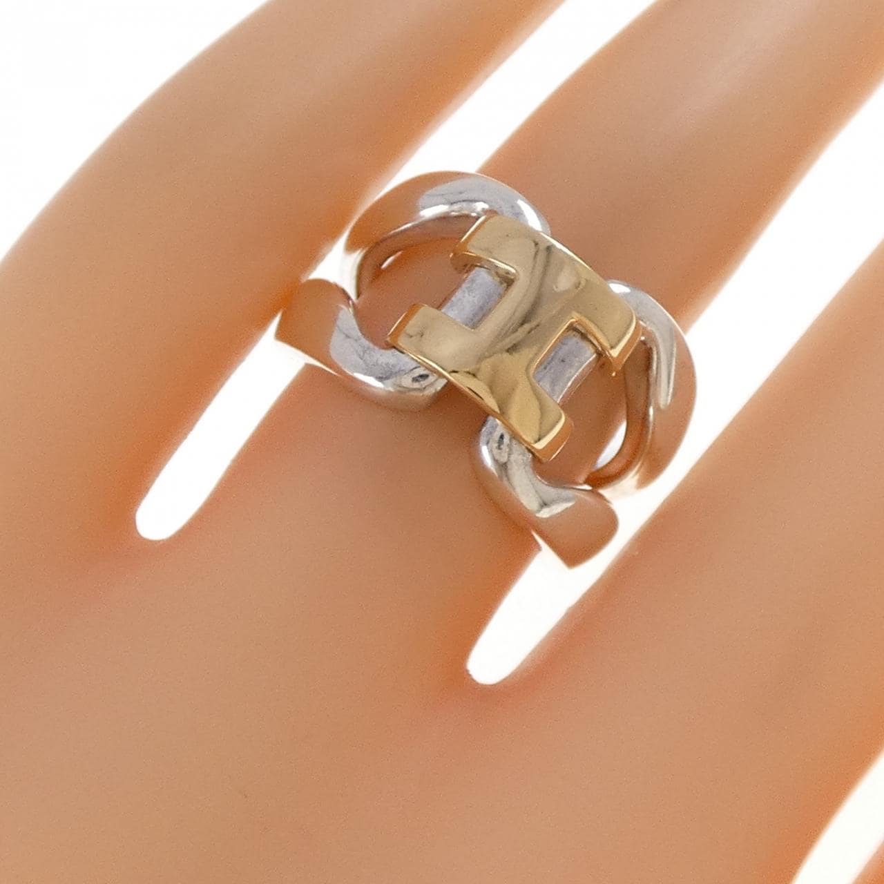 【ヴィンテージ】エルメス ヒストリー リング