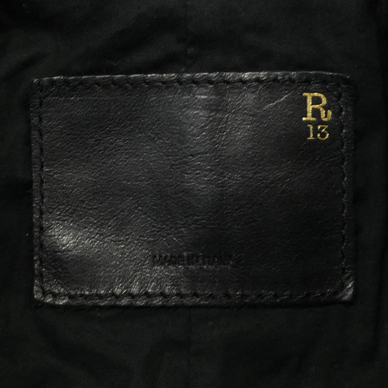 アールサーティーン R13 レザージャケット