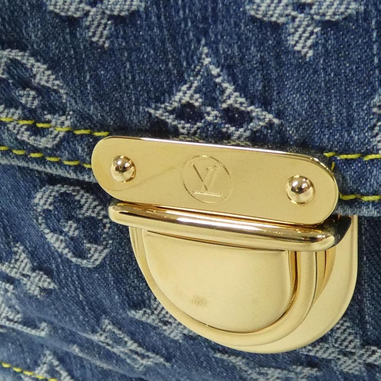 ルイヴィトン LVリミックス(モノグラム デニム) フラット ショッパー M95018 バッグ