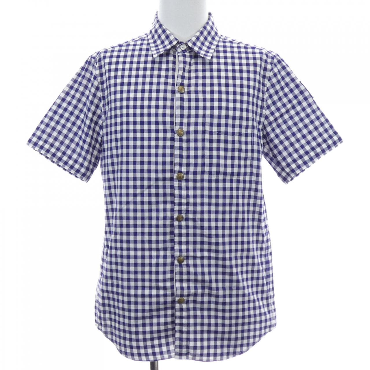 モンクレールガムブルー MONCLER GAMMEBLEU S／Sシャツ