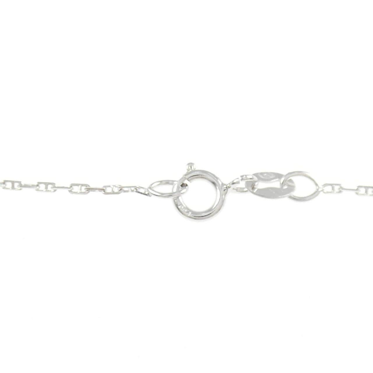 750WG ダイヤモンド ネックレス 0.11CT