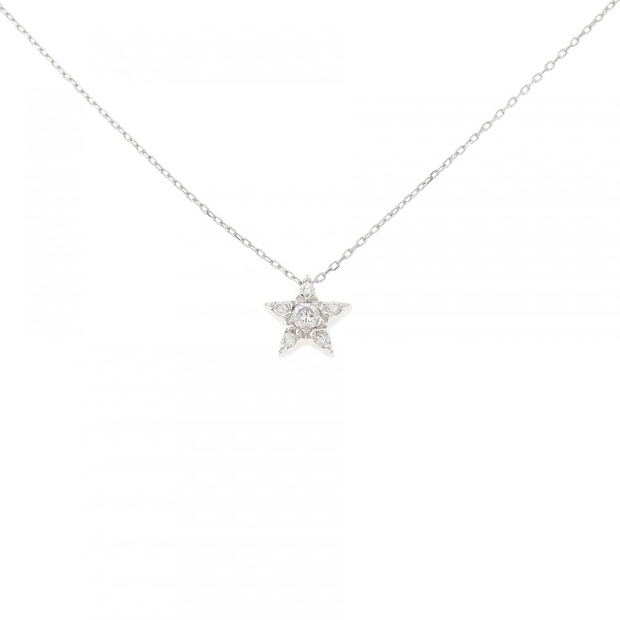 スタージュエリー ダイヤモンド ネックレス 0.08CT