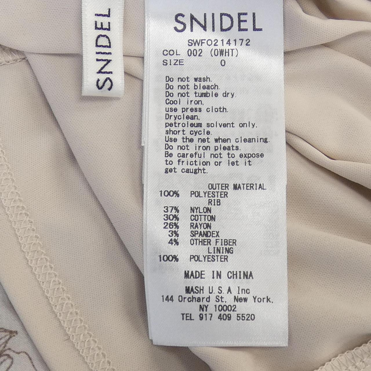 スナイデル Snidel ワンピース