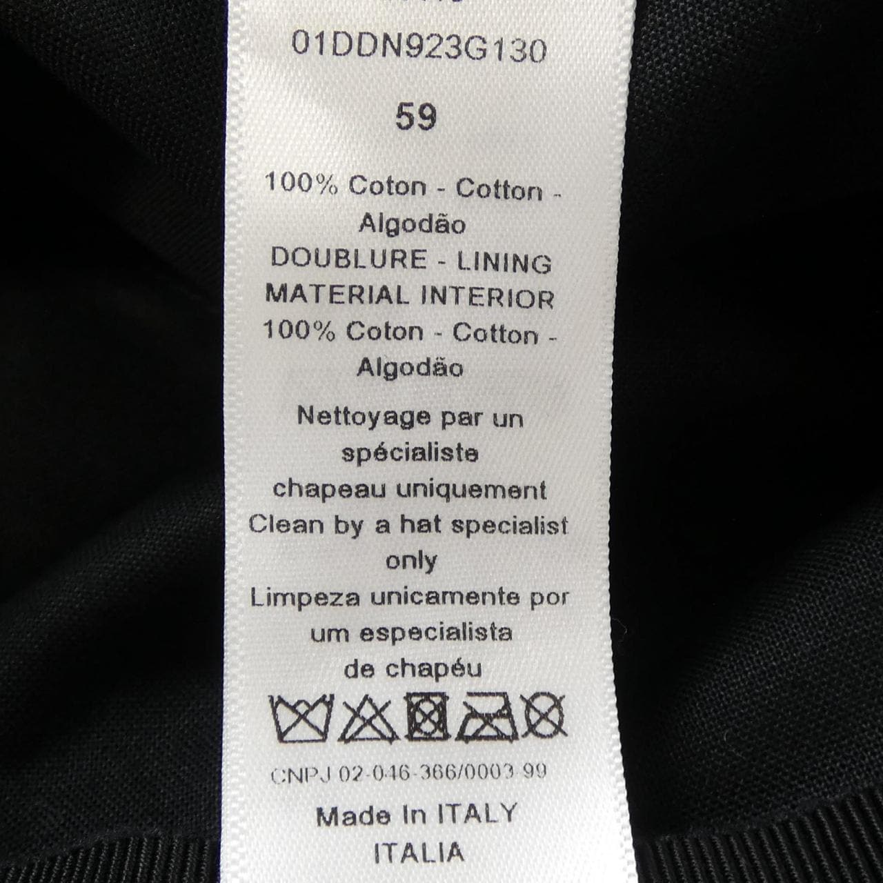 CHRISTIAN DIOR HAT DIOR CHRISTIAN DIOR HAT