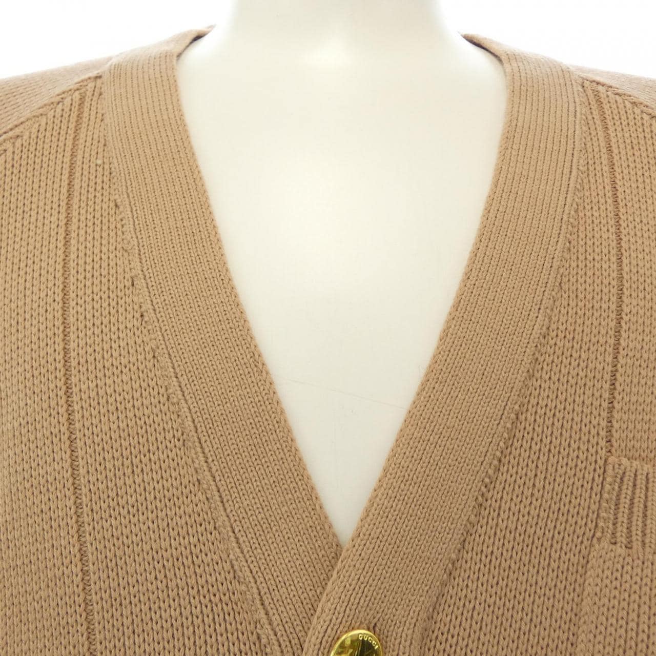 グッチ GUCCI ウェブ付きウールブレンドニットカーディガン 626349 XKBFJ カーディガン