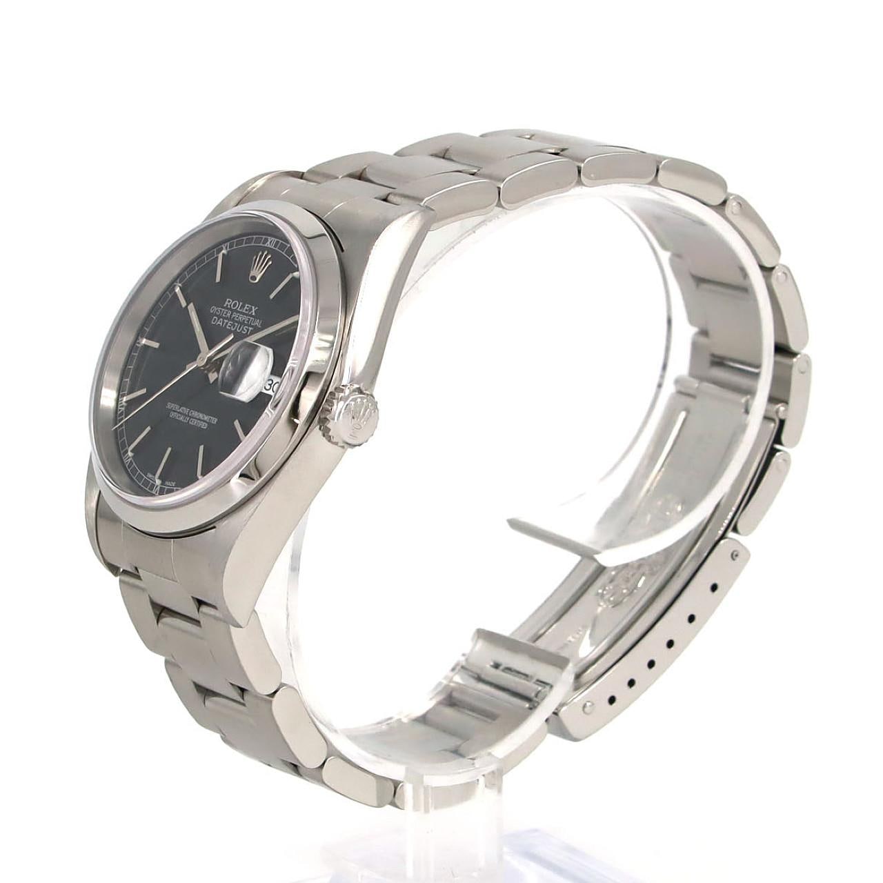 ロレックス デイトジャスト 16200 SS 自動巻 F番