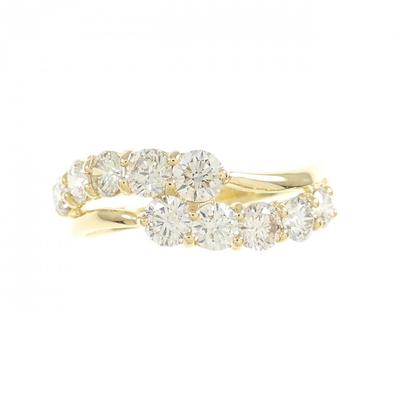 K18YG ダイヤモンド リング 1.00CT