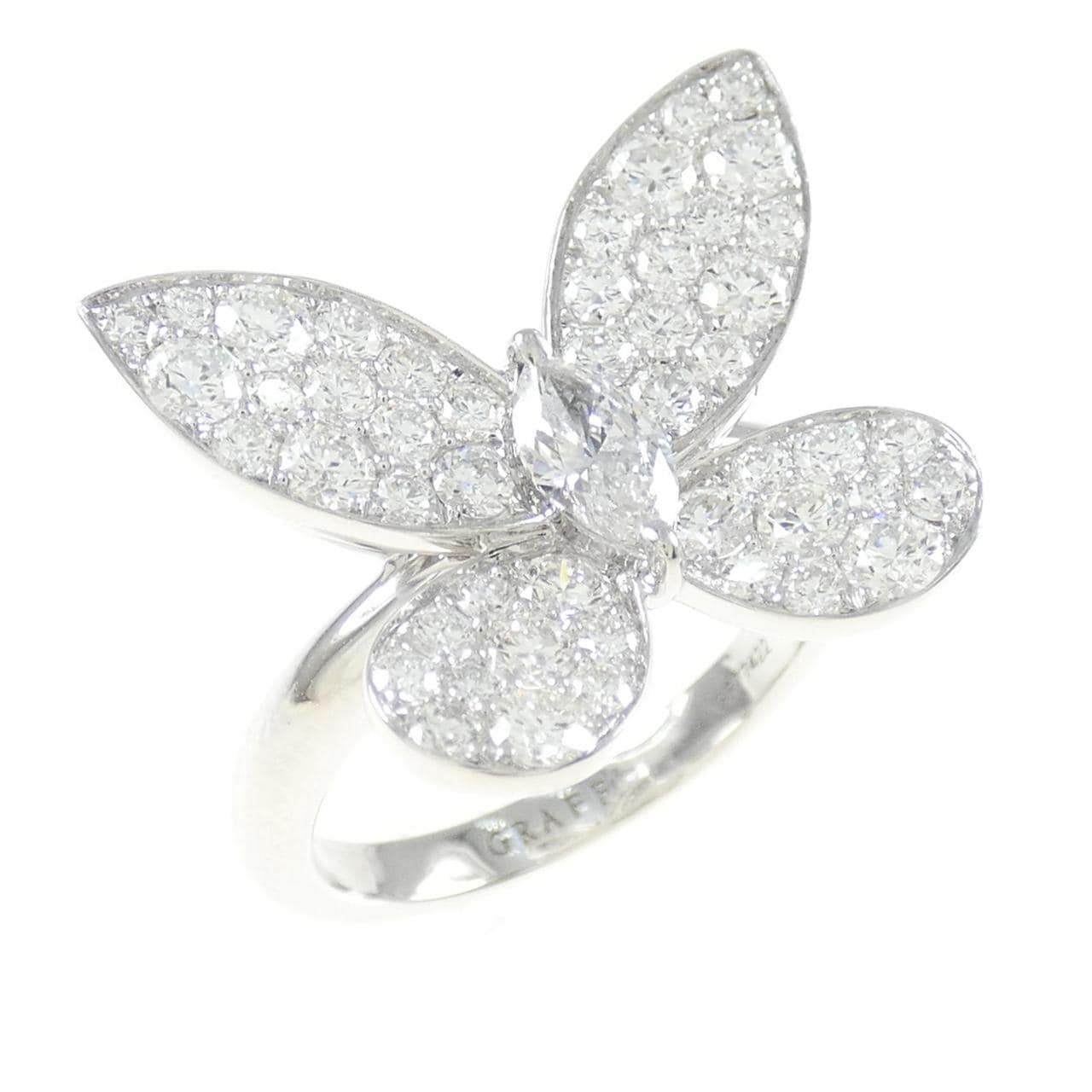Graff Pavé Butterfly Ring