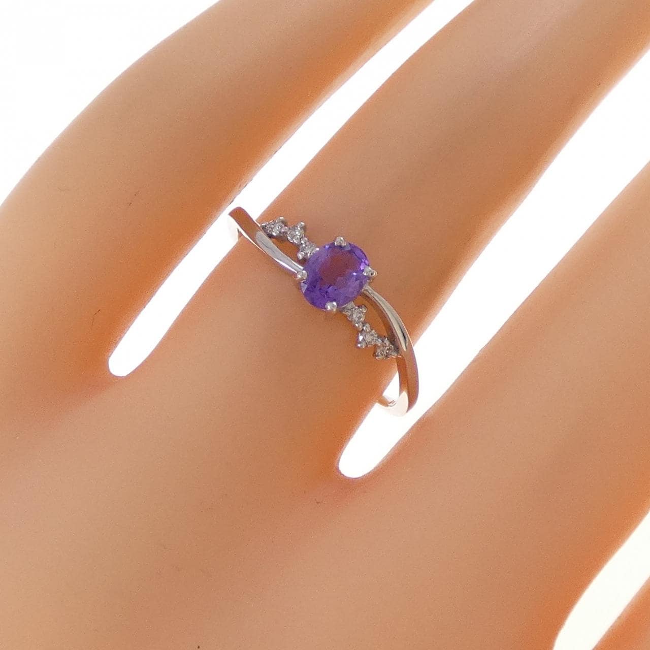 K10WG アメジスト リング