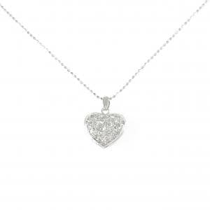 K14WG ダイヤモンド ネックレス 0.20CT