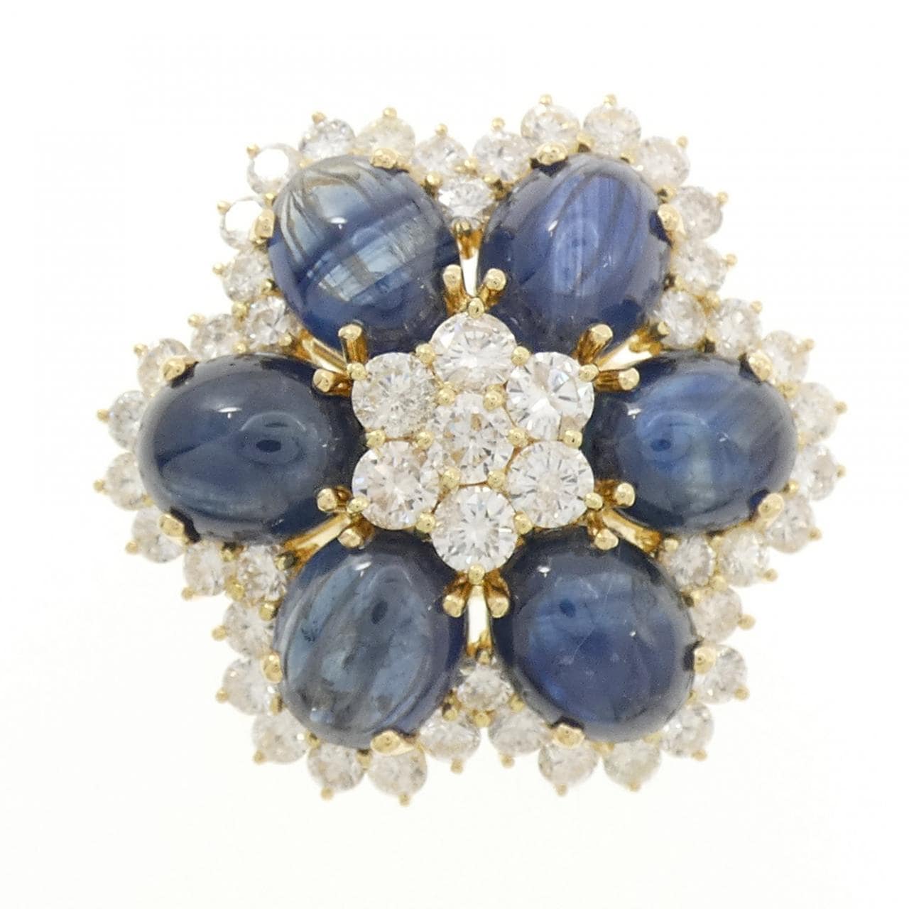 750YG サファイヤ リング 34.31CT