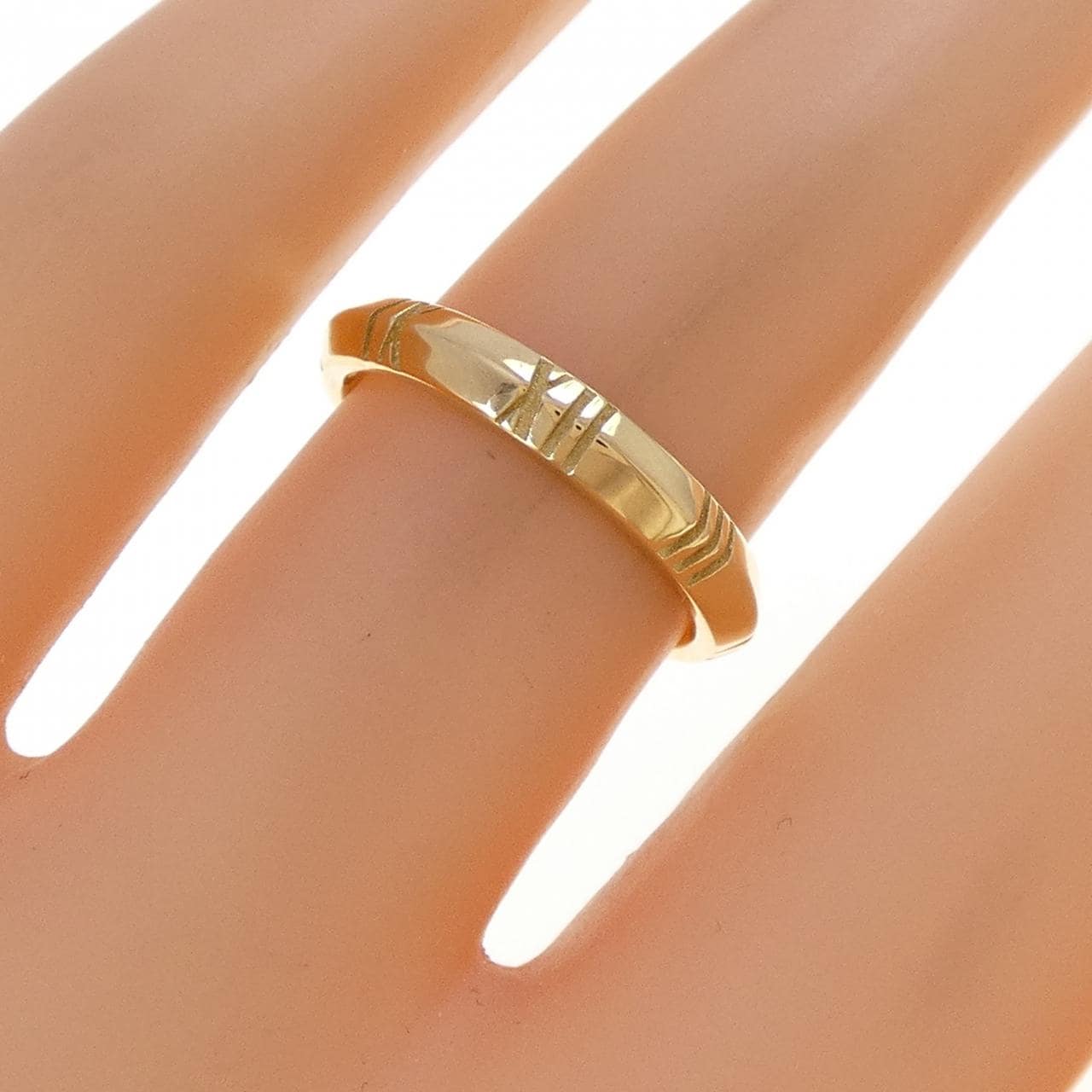 ティファニー アトラス Xクローズド ナロー リング