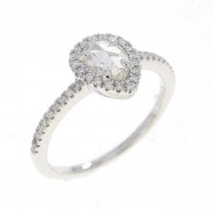 K18WG ダイヤモンド リング 0.40CT