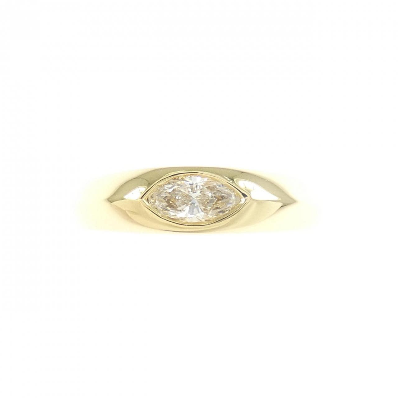 K18YG ダイヤモンド リング 0.36CT