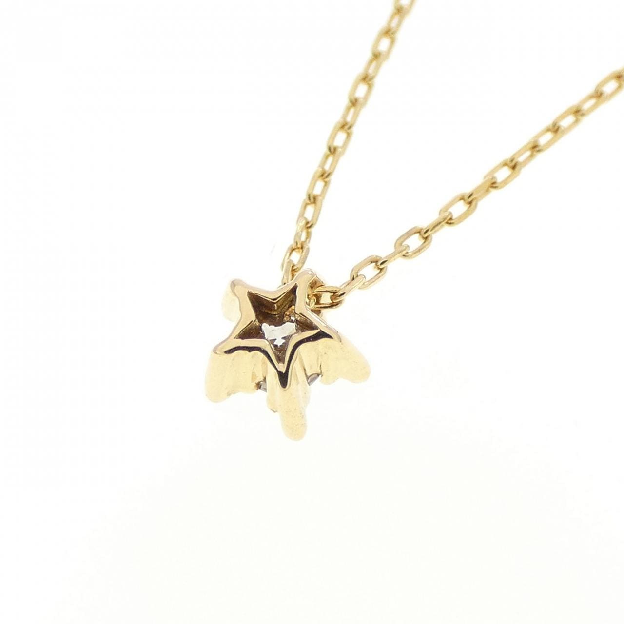 スタージュエリー ダイヤモンド ネックレス 0.04CT