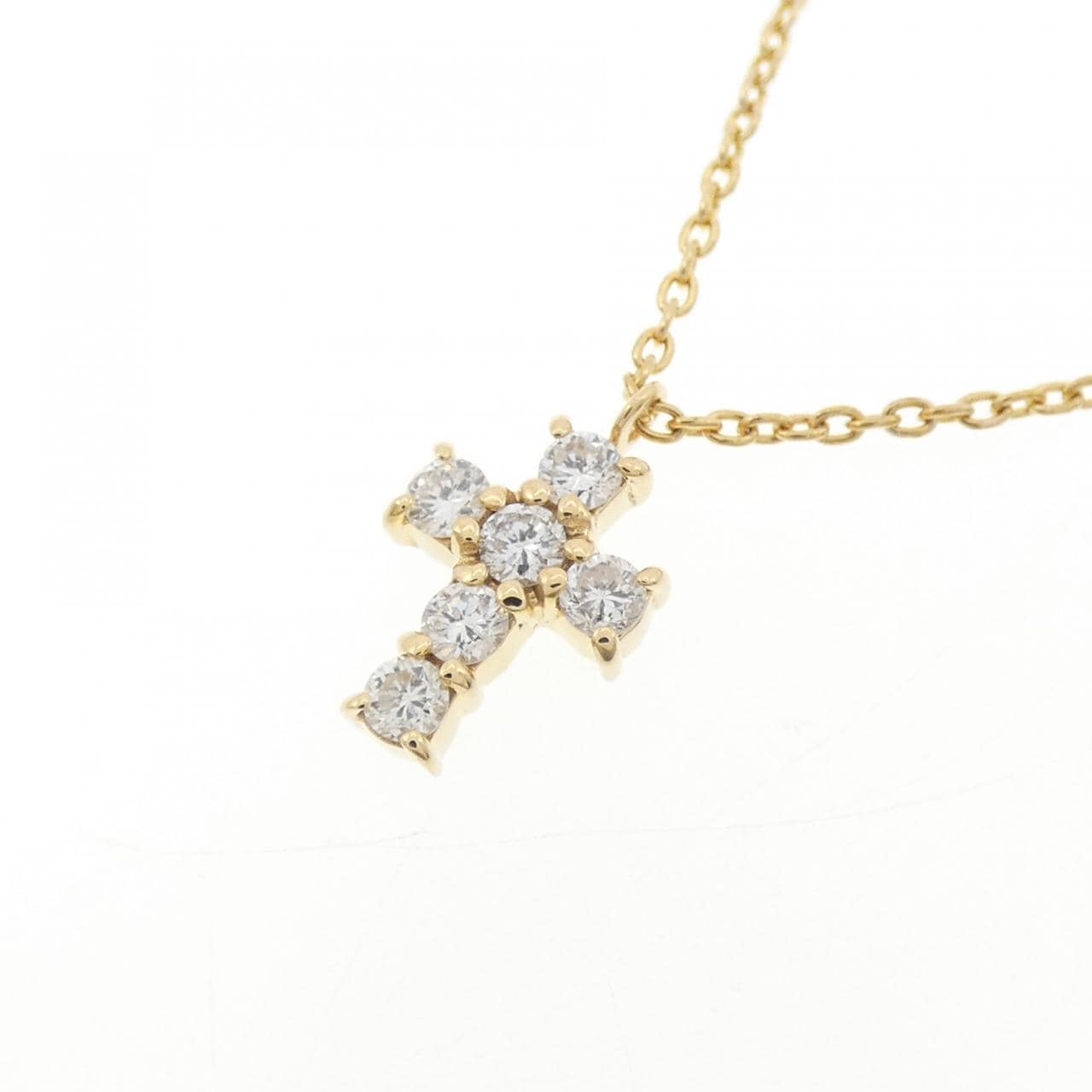 ヴァンドーム ダイヤモンド ネックレス 0.18CT