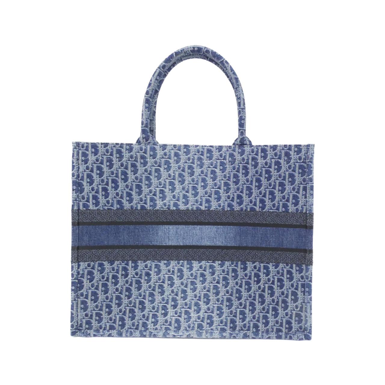 クリスチャンディオール DENIM DIOR OBLIQUE ディオール ブック トート ラージ M1286ZEGC バッグ