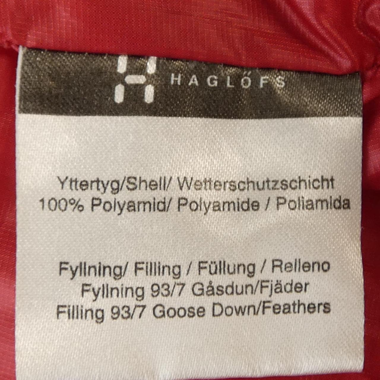 ホグロフス HAGLOFS ダウンジャケット
