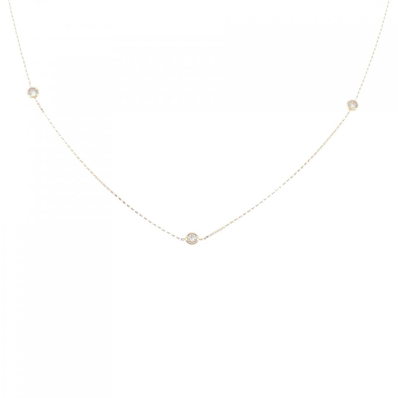K18YG ダイヤモンド ネックレス 1.00CT