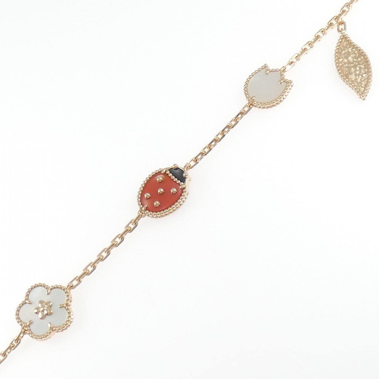 ヴァンクリーフ&アーペル ラッキー スプリング 5モチーフ ブレスレット