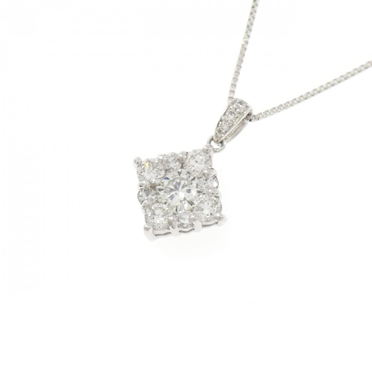 PT900/PT850 ダイヤモンド ネックレス 0.44CT