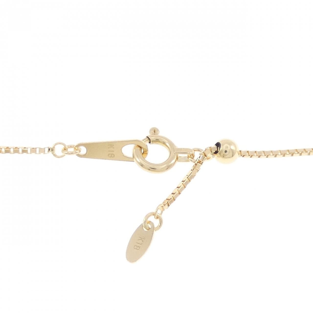 K18YG ダイヤモンド ネックレス 0.39CT