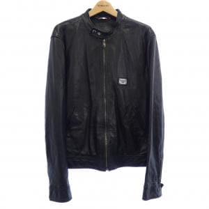 ドルチェアンドガッバーナ DOLCE&GABBANA G9GH0L レザーライダースジャケット
