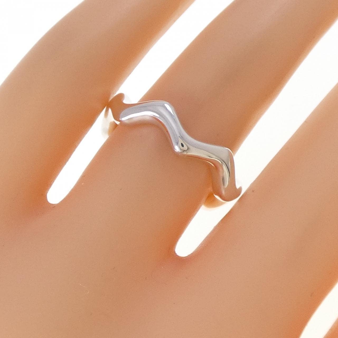 ティファニー ジグザグ リング