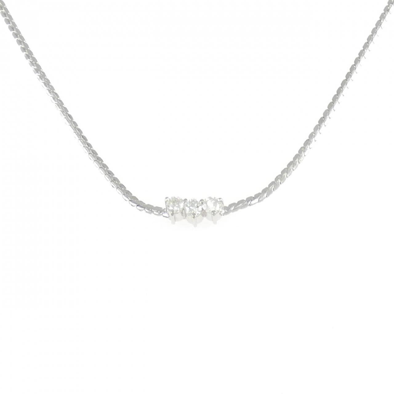 PT850 ダイヤモンド ネックレス 0.23CT