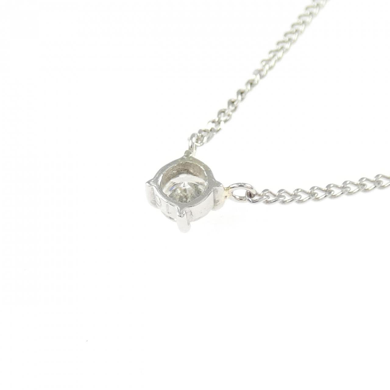 PT850 ソリティア ダイヤモンド ネックレス 0.16CT