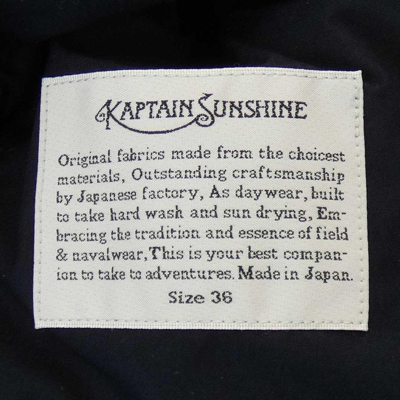 Captain Sunshine KAPTAIN SUNSHINE jacket