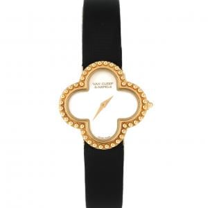 ヴァンクリーフ&アーペル アルハンブラ YG 136574/VCARD22000 YG クォーツ