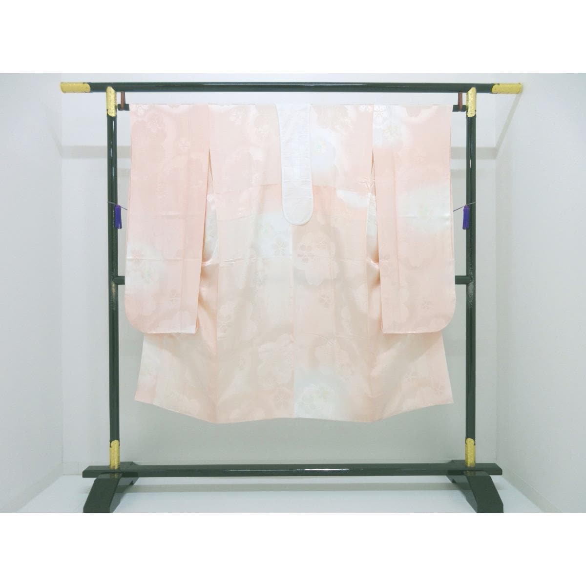 長襦袢　振袖　ボカシ染