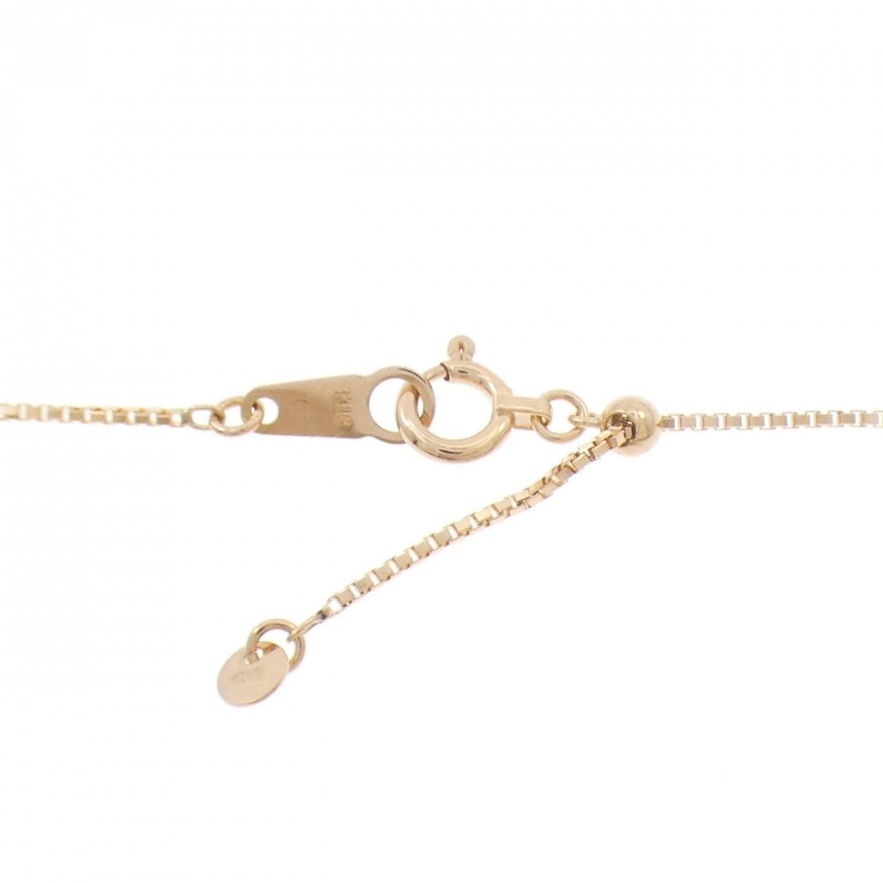 K18YG/PT900/K18PG ダイヤモンド ネックレス 0.70CT