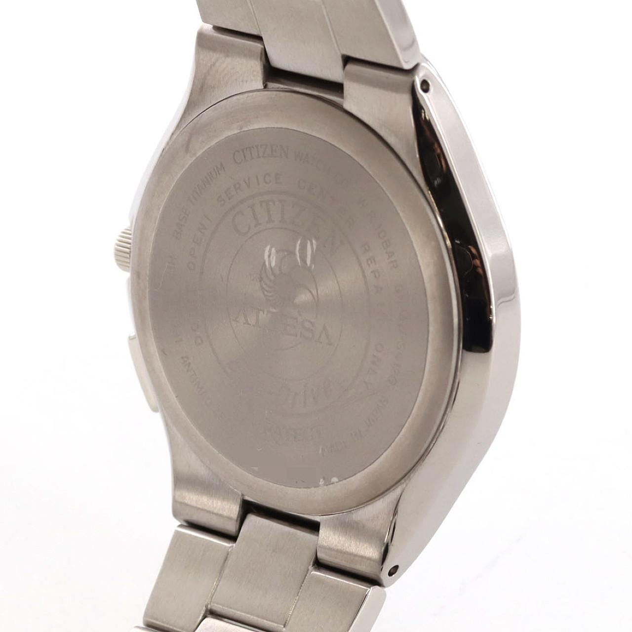 シチズン アテッサ H110-T011331/ATD53-2842 TI ソーラークォーツ