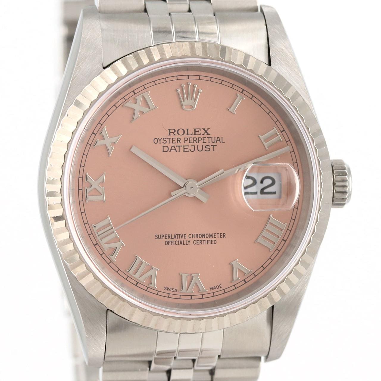 ROLEX Datejust 16234 SSxWG Automatic T number