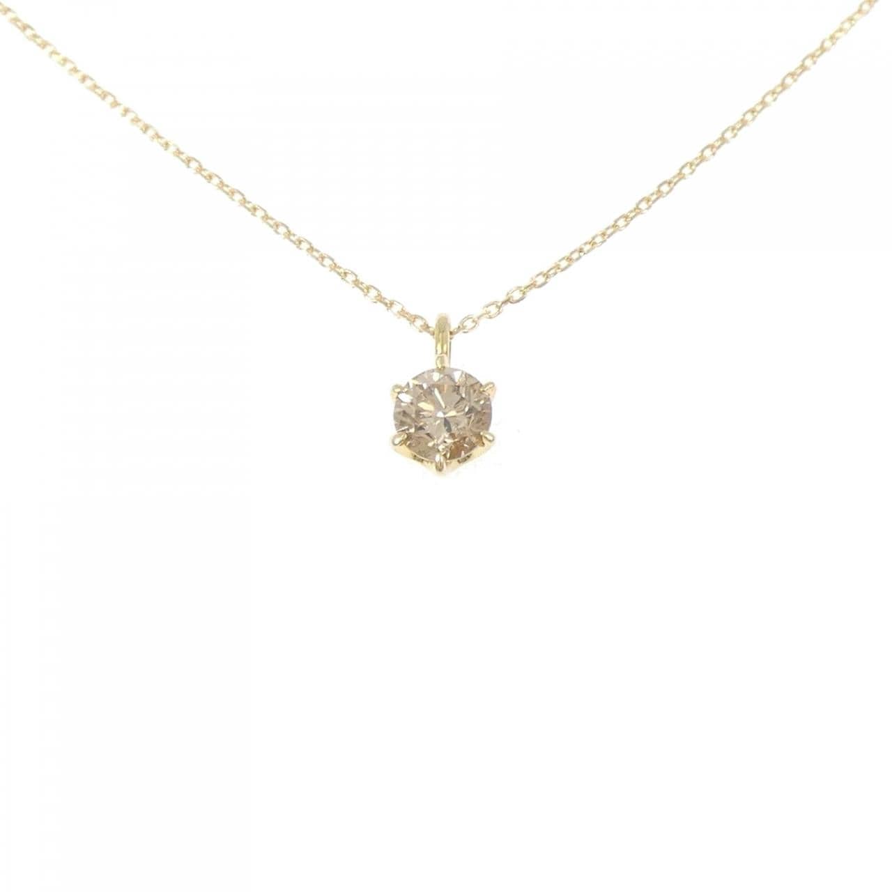 K18YG ダイヤモンド ネックレス 0.30CT