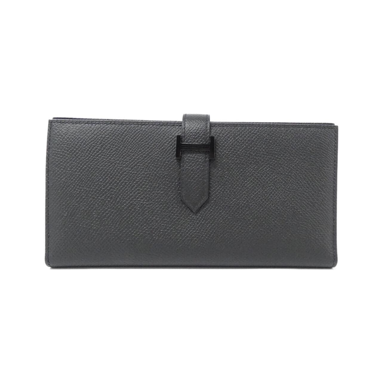 HERMES Bearn Souffle Monochrome 082973CY Wallet