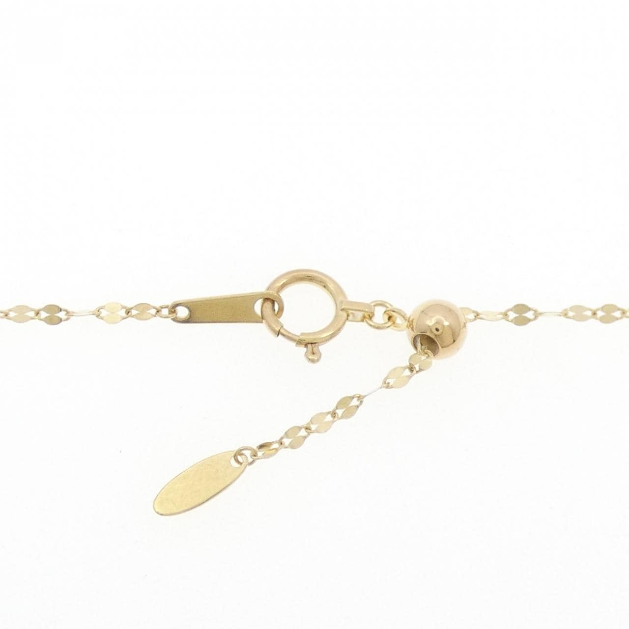 K18YG ダイヤモンド ネックレス 0.10CT