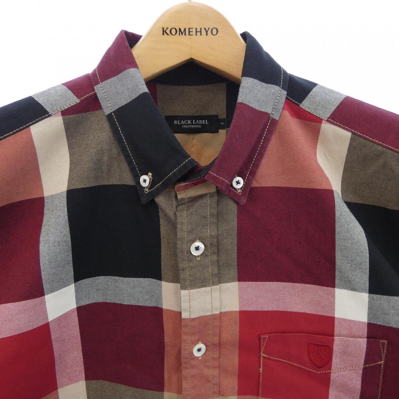 ブラックレーベルクレストブリッジ BLACK LABEL CRESTBRIDGE S／Sシャツ