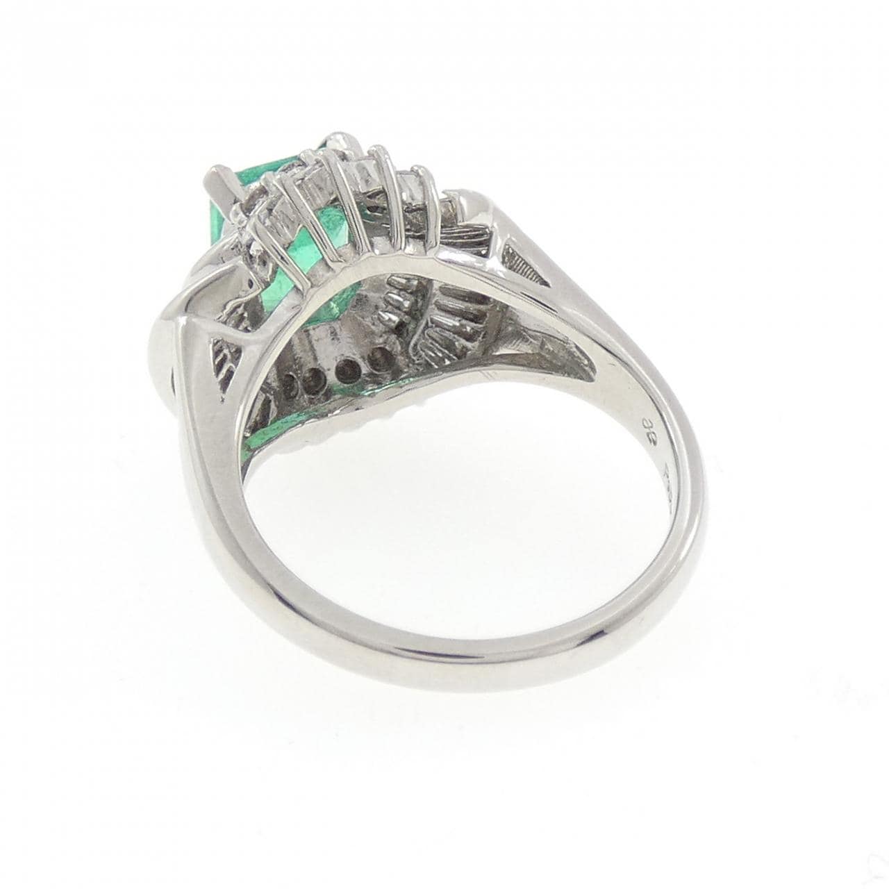 PT850 エメラルド リング 1.31CT コロンビア産
