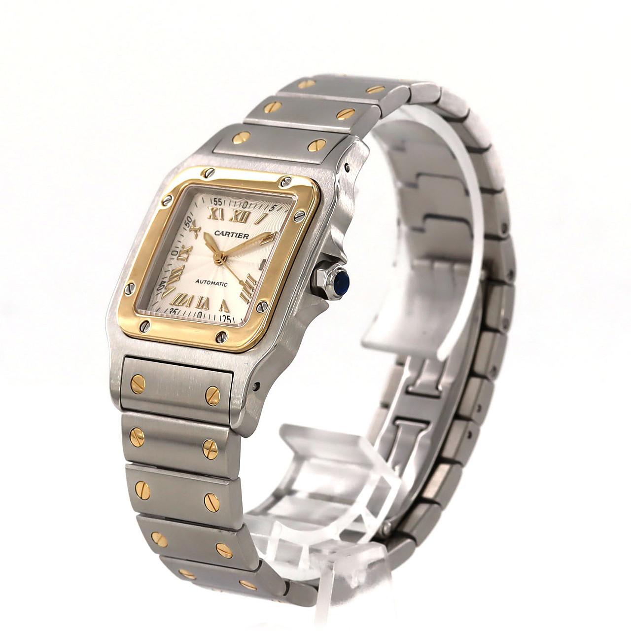 カルティエ サントスガルベLM コンビ W20041C4 SSxYG 自動巻