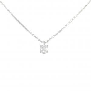 ティファニー ソリティア ネックレス 0.27CT F VVS1 EXT