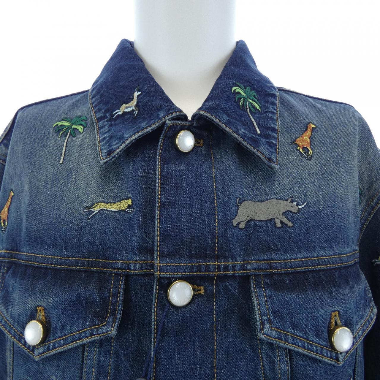 ルイヴィトン LOUIS VUITTON ザ･ダージリン リミテッド エンブロイダリー デニム HUA92WXY3 デニムジャケット