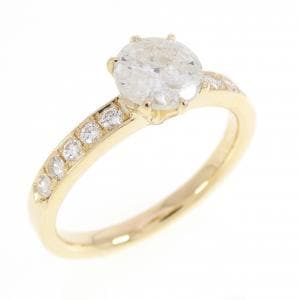 K18YG ダイヤモンド リング 1.00CT