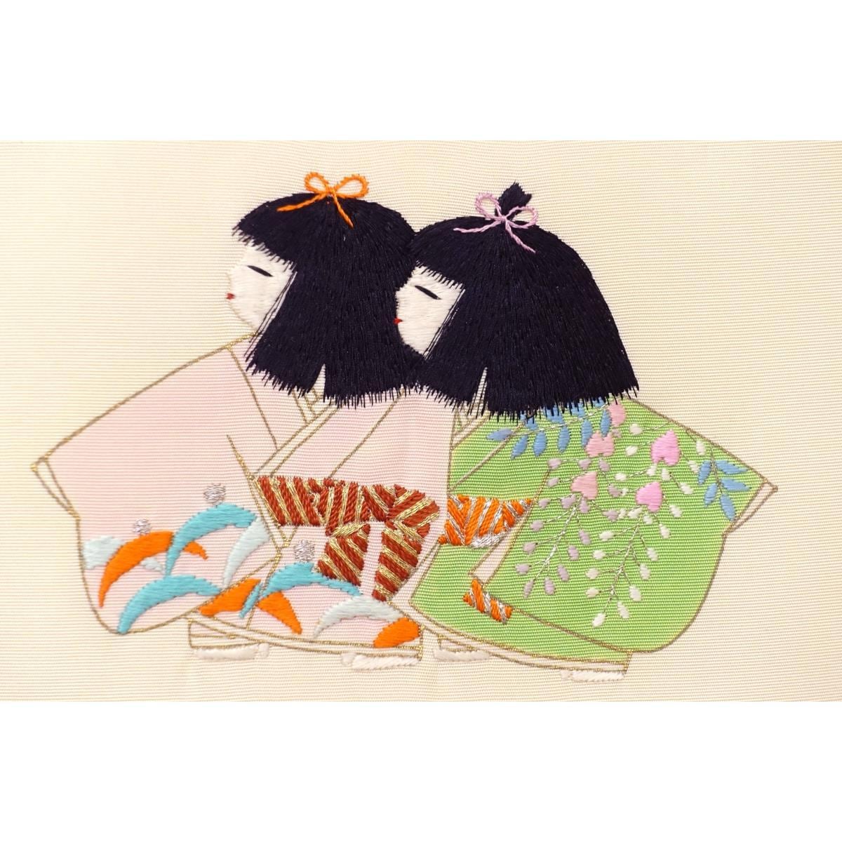 Nagoya Obi Shiose Dyed Obi Embroidered