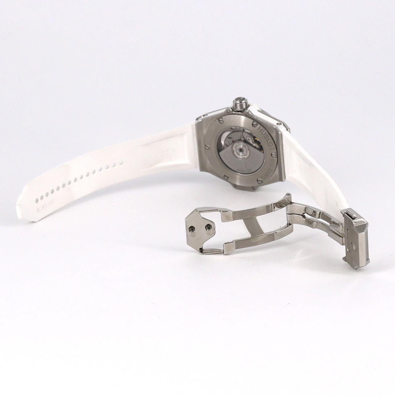 ウブロ ビッグバンワンクリックスチールホワイトダイヤモンド 485.SE.2010.RW.1204 SS 自動巻